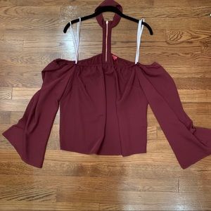 Off the shoulder guess shirt